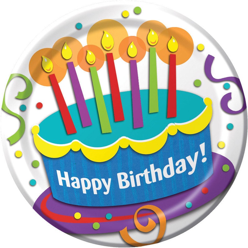 Cake Surprise Dinner Plates (8ct)