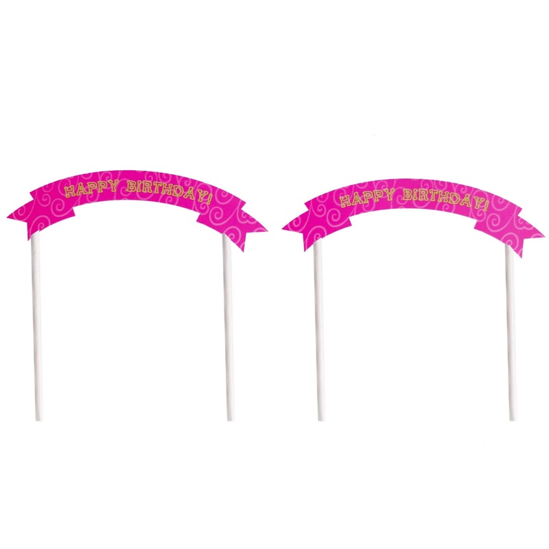 Cake Toppers Set - 5 PC