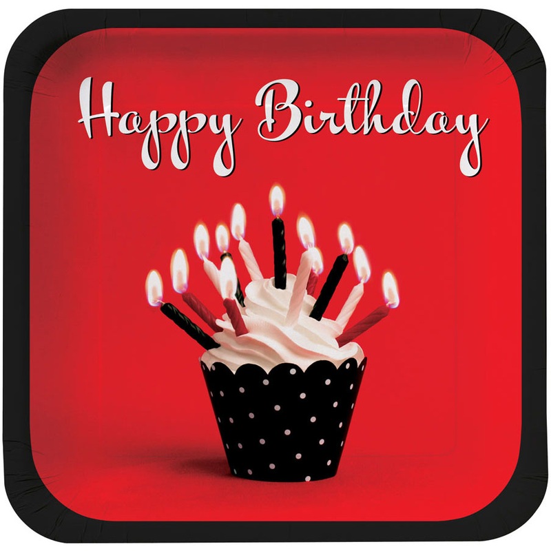 Cupcake Blowout Dinner Plates (8ct)