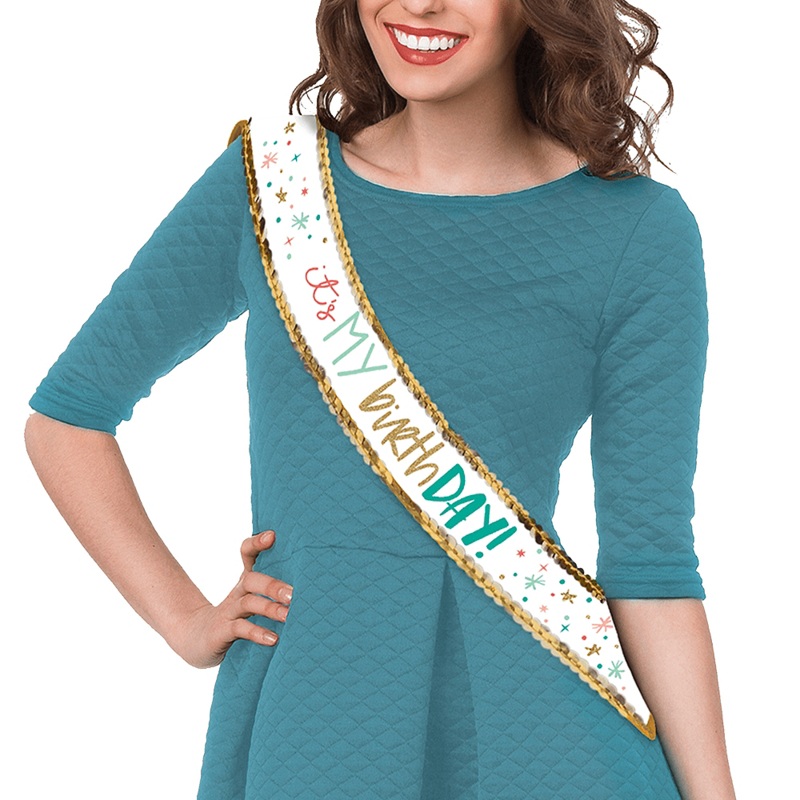 Happy Cake Day Sash | 1ct