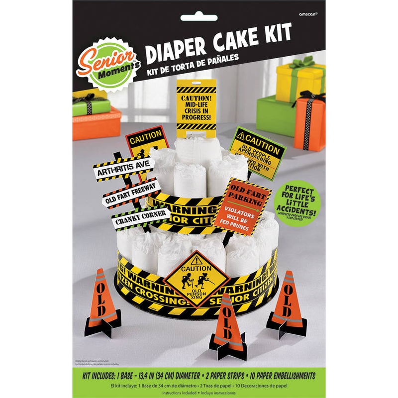 Over The Hill Milestone Cake Decorating Kit