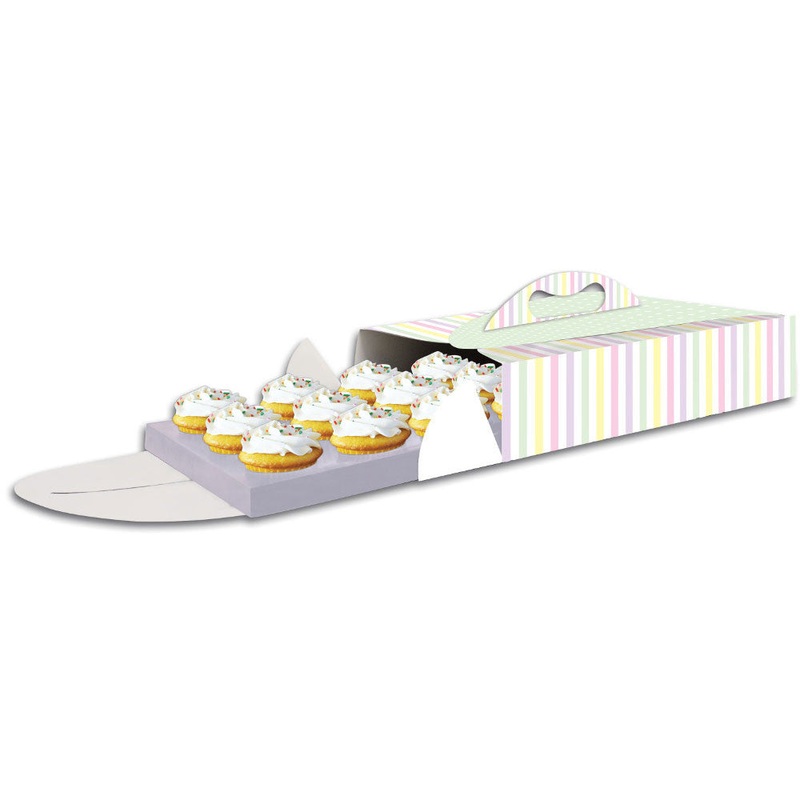 Pastel Dots Cake Box