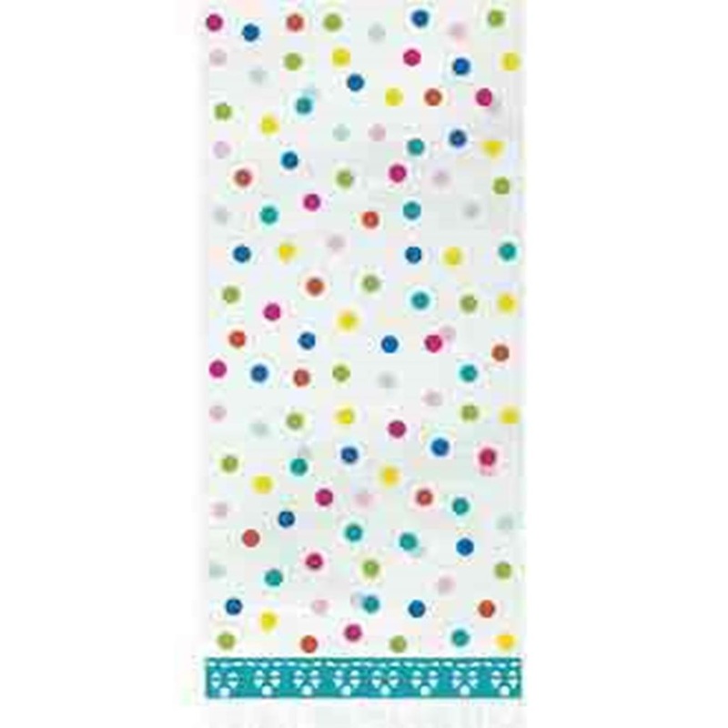 Confetti Cake Birthday Cello Bag 5x11
