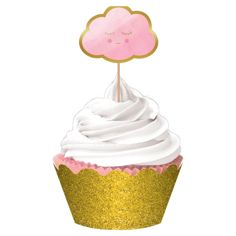 Cupcake Kit Oh Baby Girl 24ct