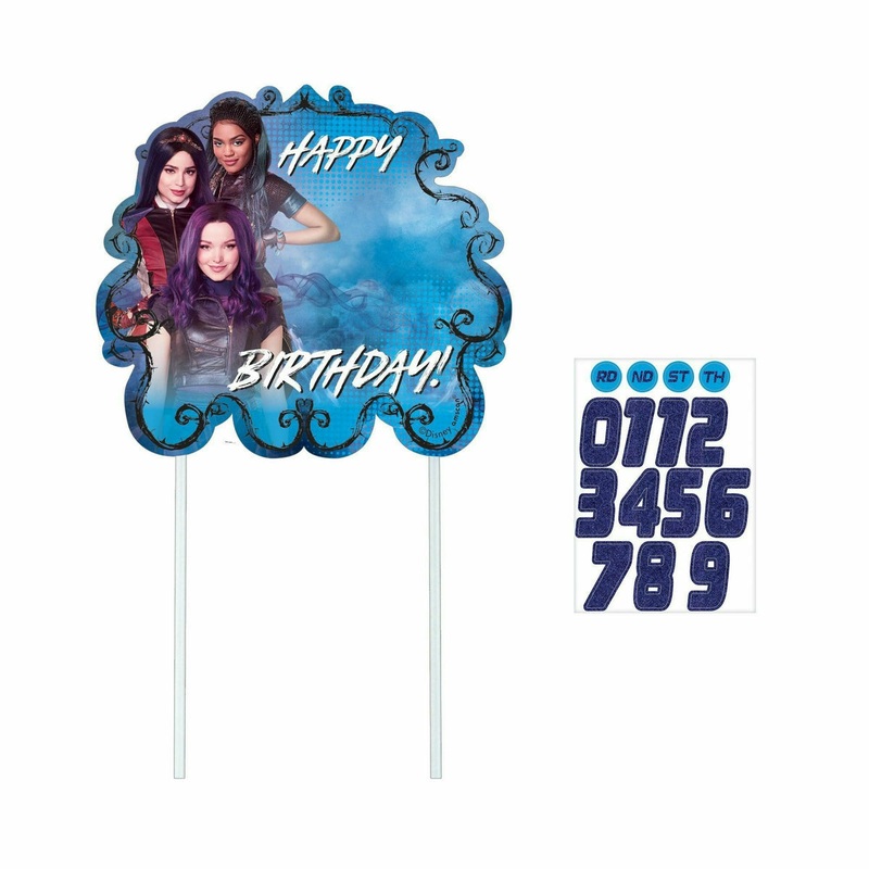 Disney Descendants 3 Customizable Cake Decoration
