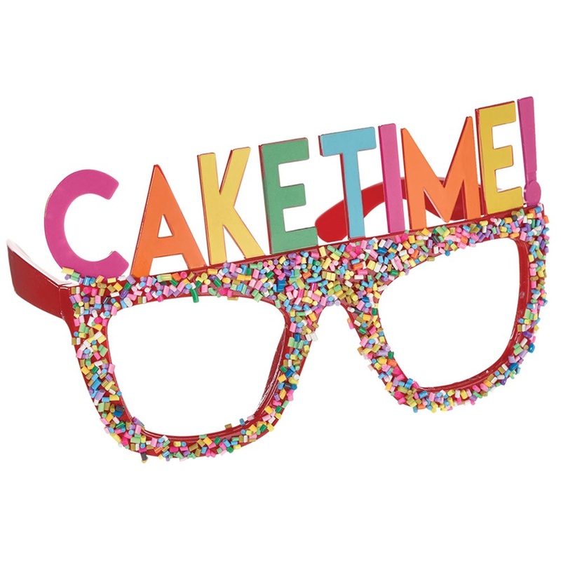 Glasses Cake Time 1ct