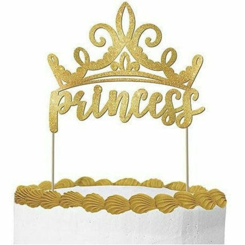 Glitter Disney Once Upon a Time Princess Cake Topper