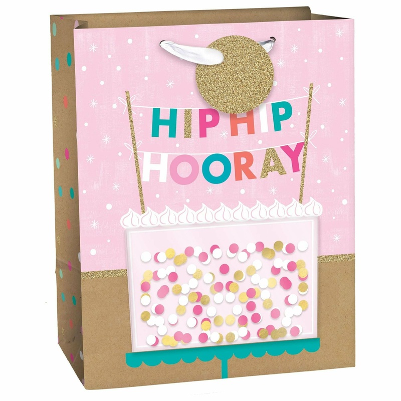 Hooray Cake Medium Bag w/ Hang Tag
