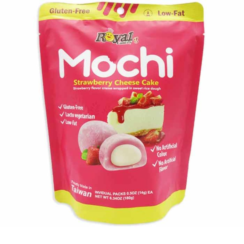ROYAL FAMILY MOCHI - STRAWBERRY CHEESECAKE PEG BAG