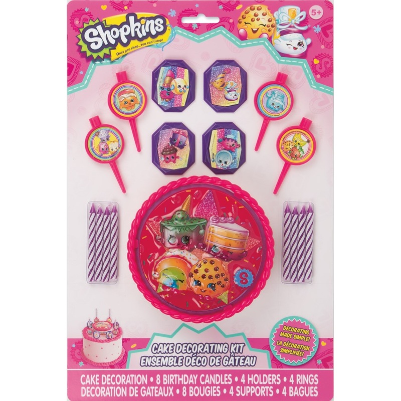 Shopkins Cake Decor Kit 17pc