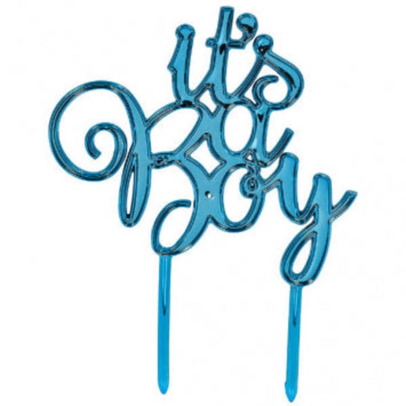 Baby Boy Cake Topper