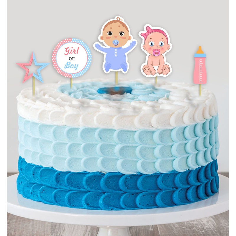 Baby Shower Party Cake Topper /Cake Decoration Kit