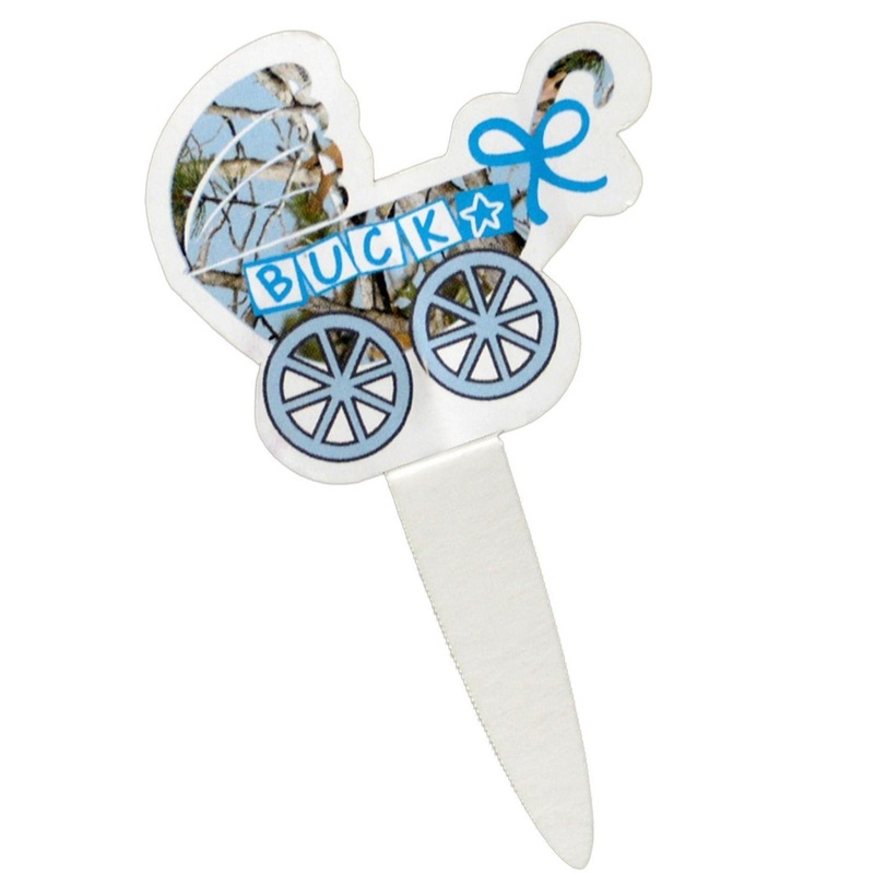 Buck Blue Cupcake Picks