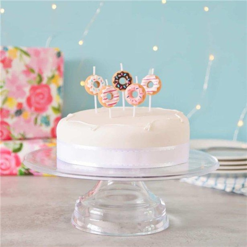 Doughnut Cake Candles (pk5)