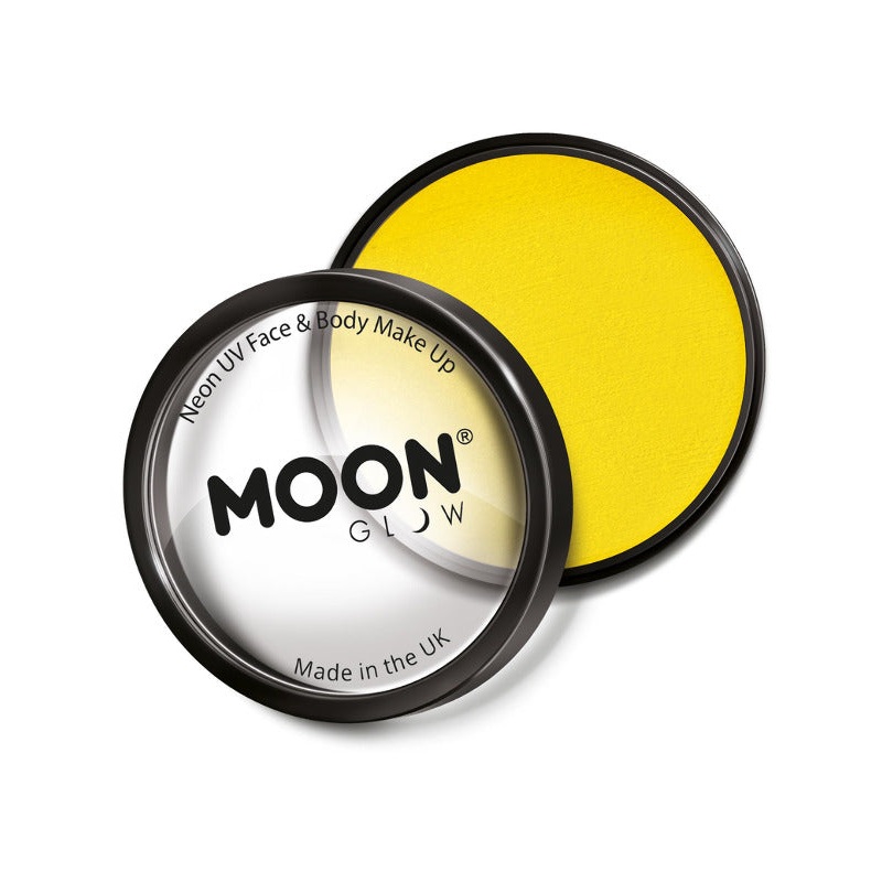 Moon Glow Pro Intense Neon UV Cake Pot, Intense Ye