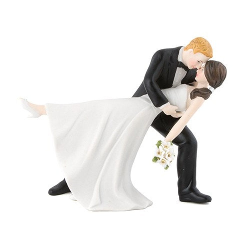 Romantic Dip Cake Topper