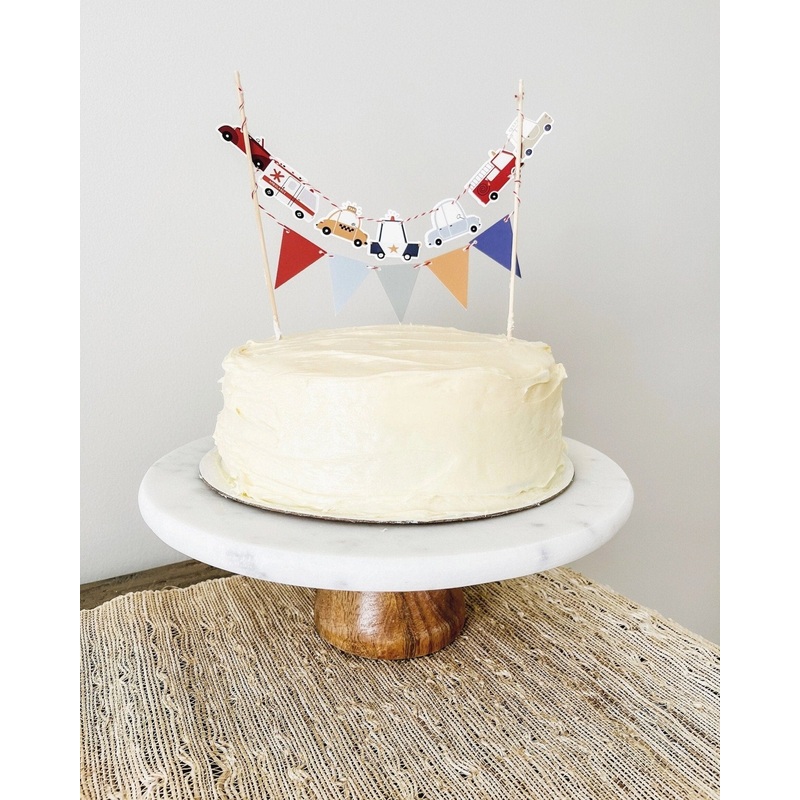 Transportation Cake Banner Set