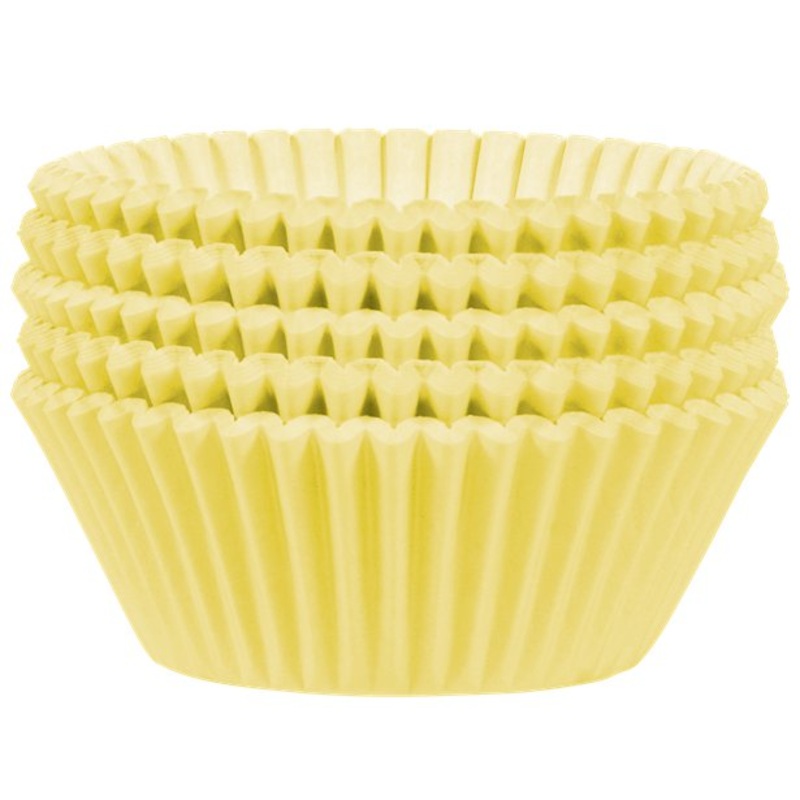 Yellow Cupcake Cases