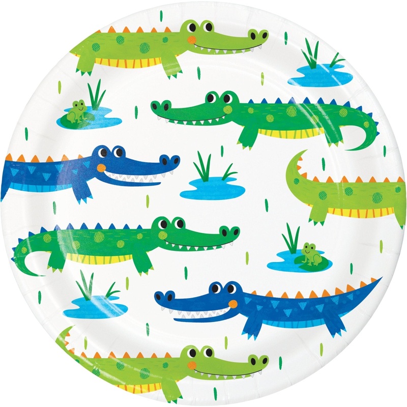 Alligator Cake Plates