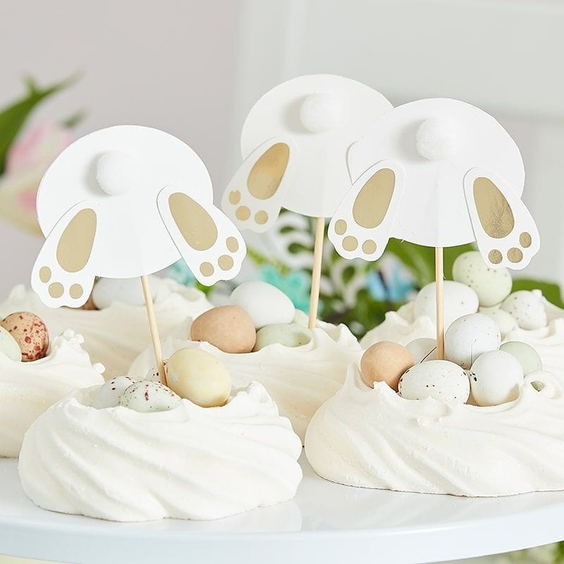 Bunny Bum Cupcake Toppers (6 Pack)