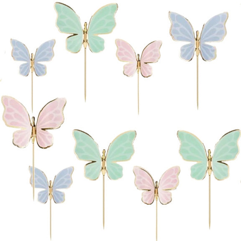 Butterfly Cake Toppers (9 Pack)