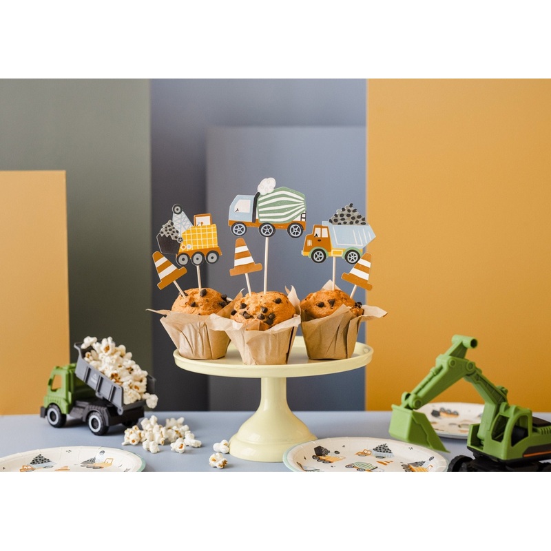 Construction Party Cake Topper