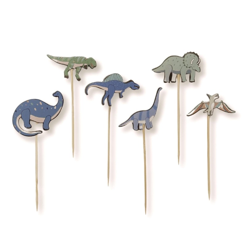 Dinosaur Cupcake Toppers 12ct