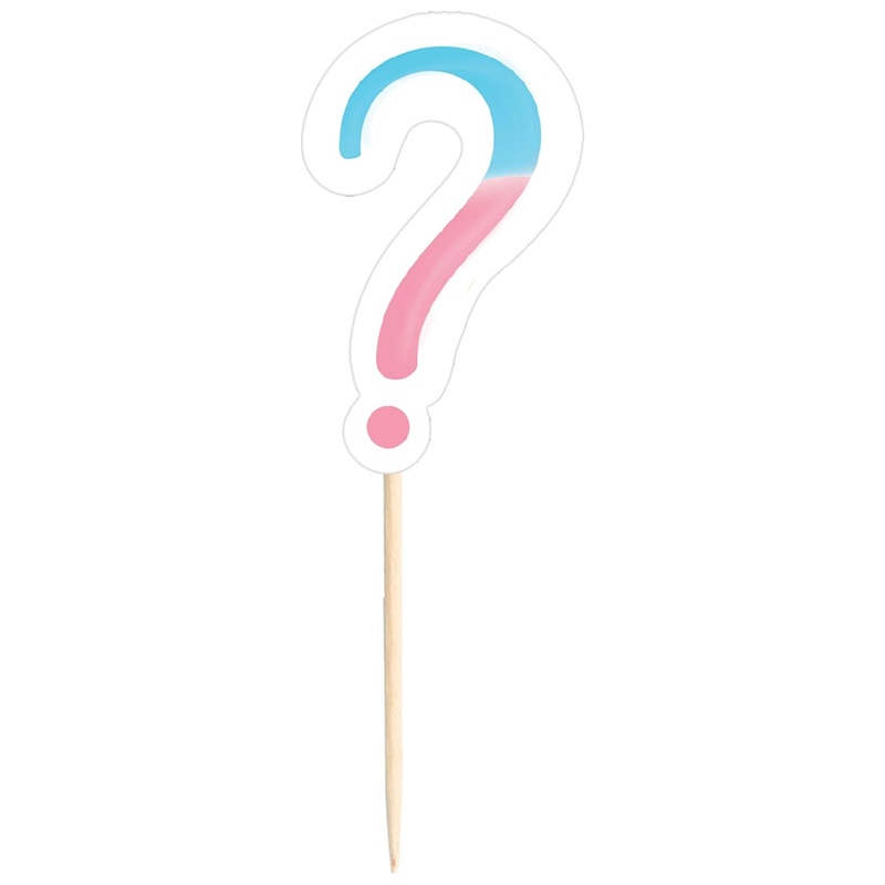 Gender Reveal Cupcake Picks 24ct