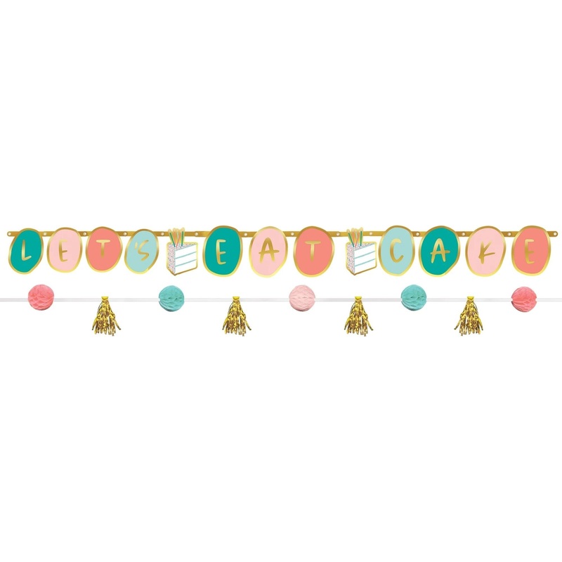 Lets Eat Cake Banner