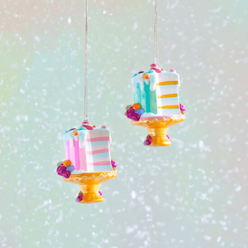 Macaroon Cake Ornament - 2 Color Options