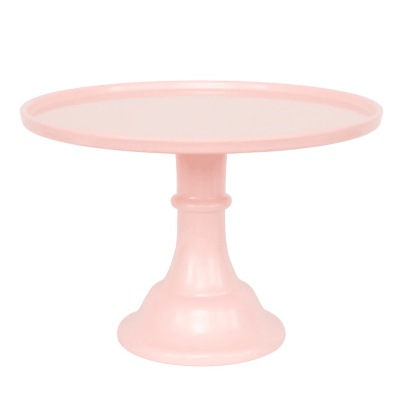 Melamine Cake Stand, Peony Pink - 2 Size Options