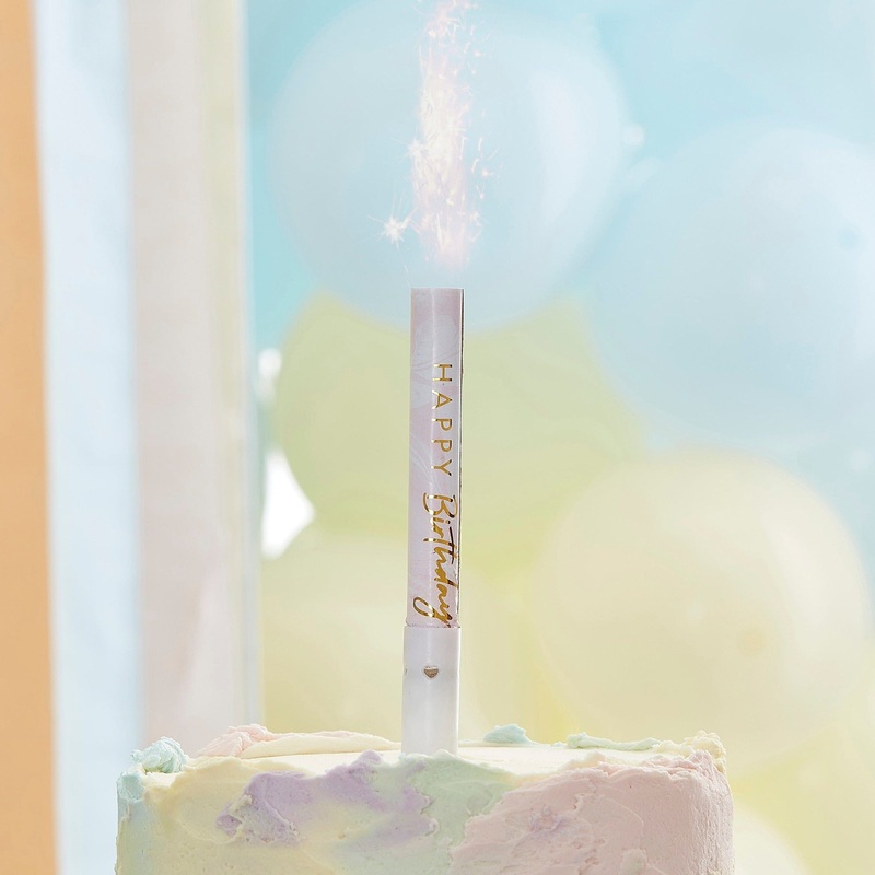 Musical Birthday Cake Ice Fountain