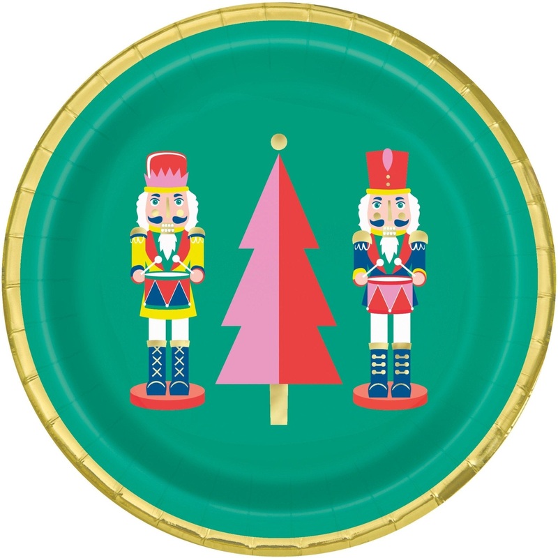 Nutcracker Cake Plates