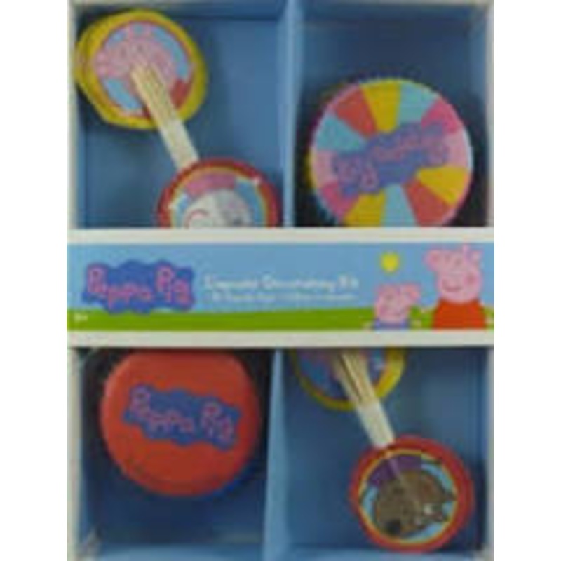 CUPCAKE PICK SET - PEPPA PIG