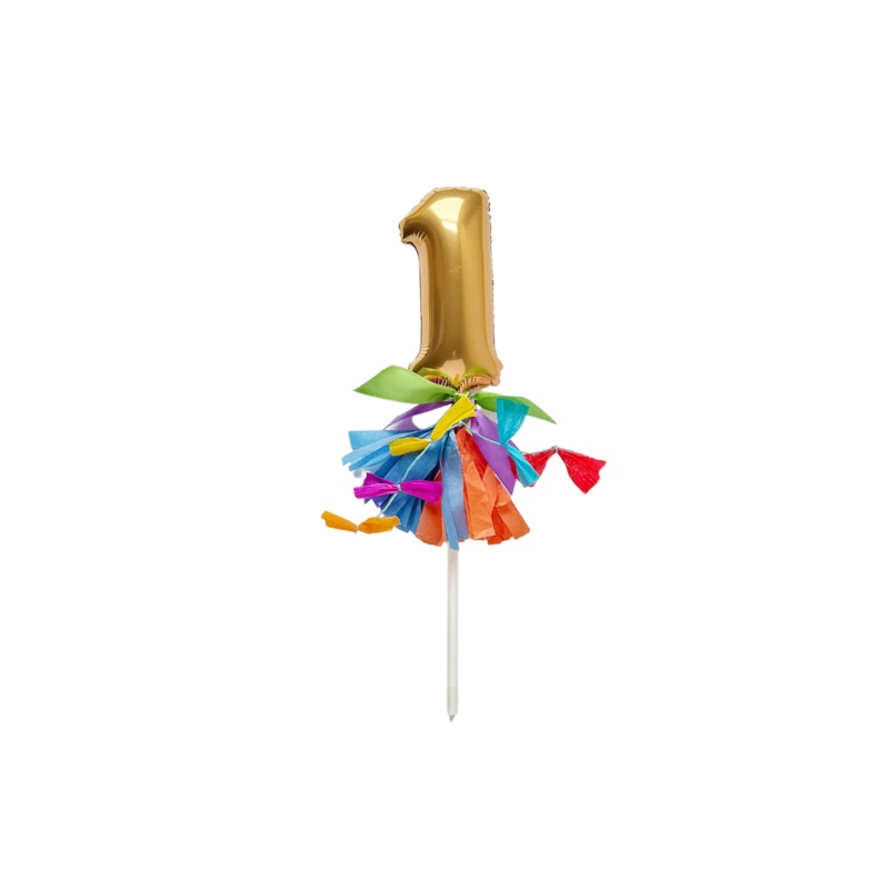 Fancy Number Cake Topper