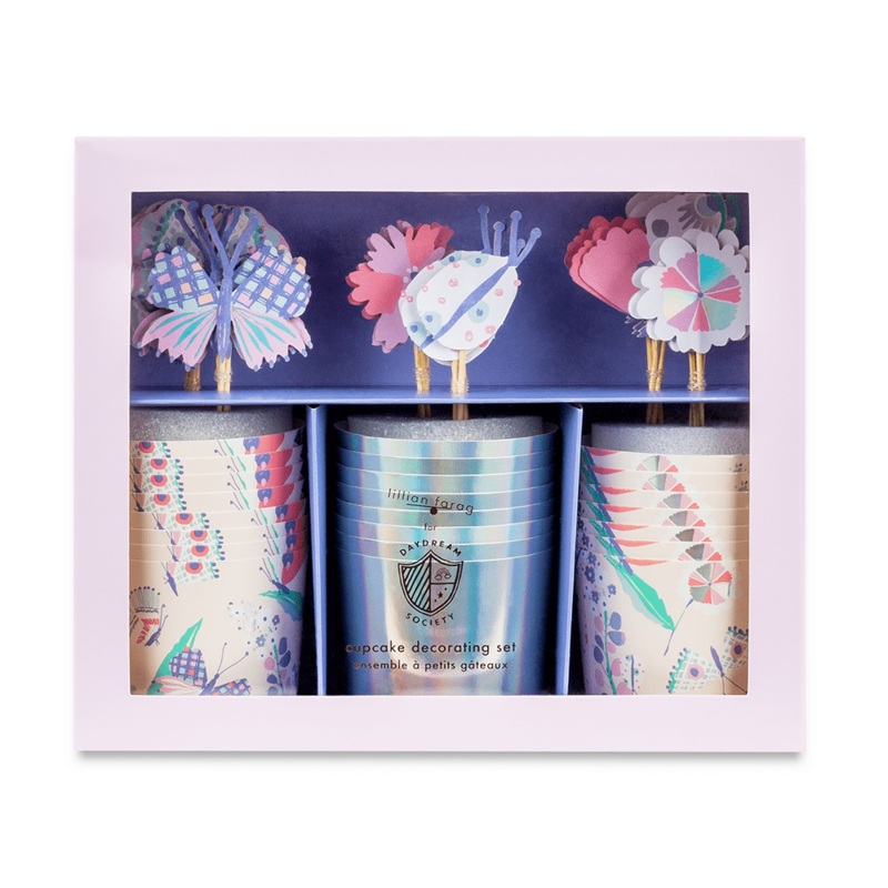 Flutter Butterfly Cupcake Decorating Set S9001