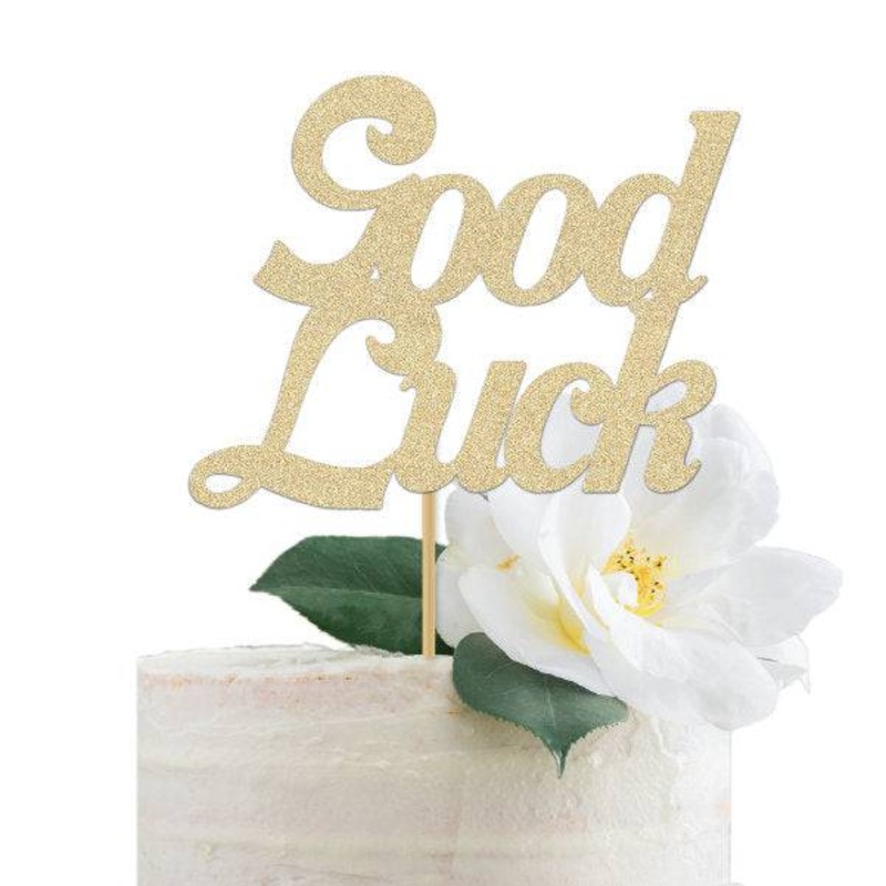 Good Luck Cake Topper