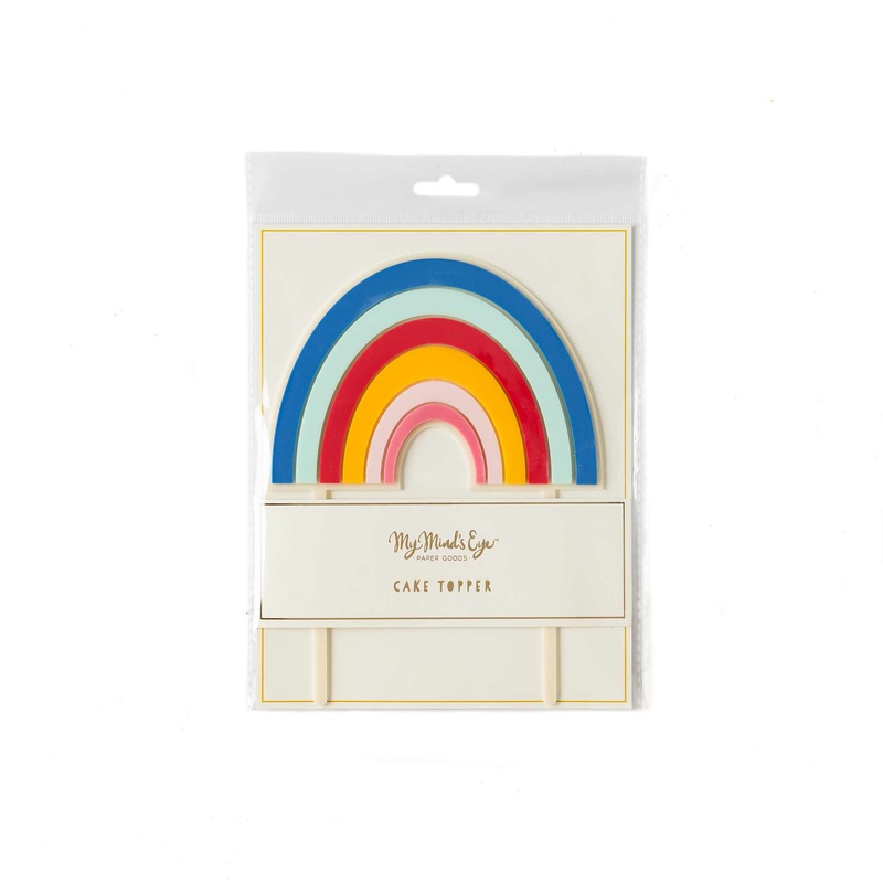 Magical Rainbow Cake Topper S0084