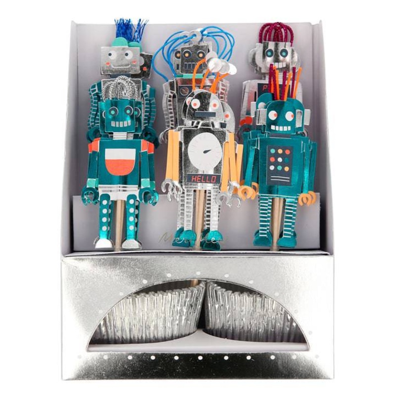 Meri Meri Robot Space Cupcake Kit