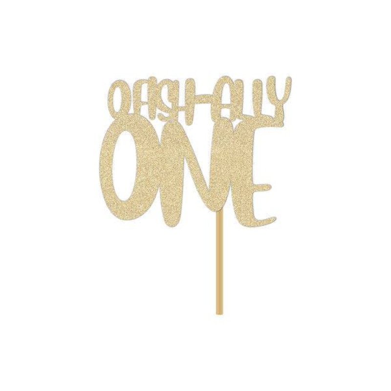 O Fish Ally One Cake Topper