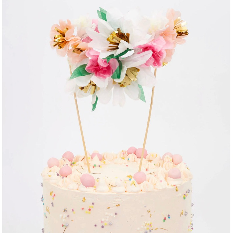 Paper Flower Cake Topper