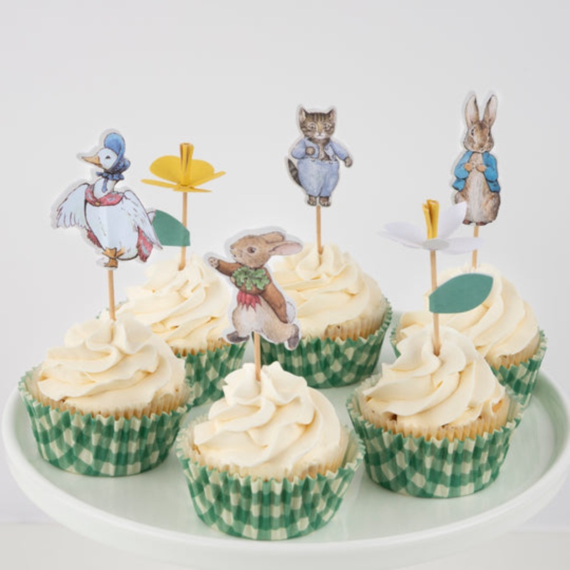 Peter Rabbit Party Cupcake Topper Kit