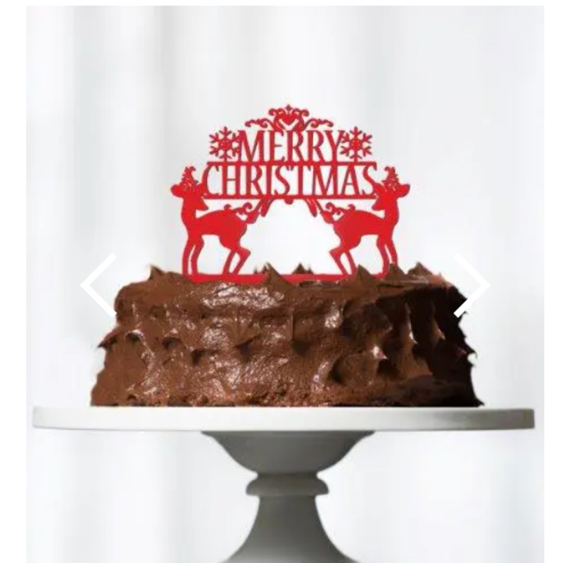 REINDEER CAKE TOPPER