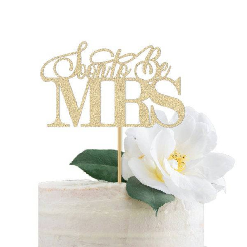 Soon to be Mrs Cake Topper