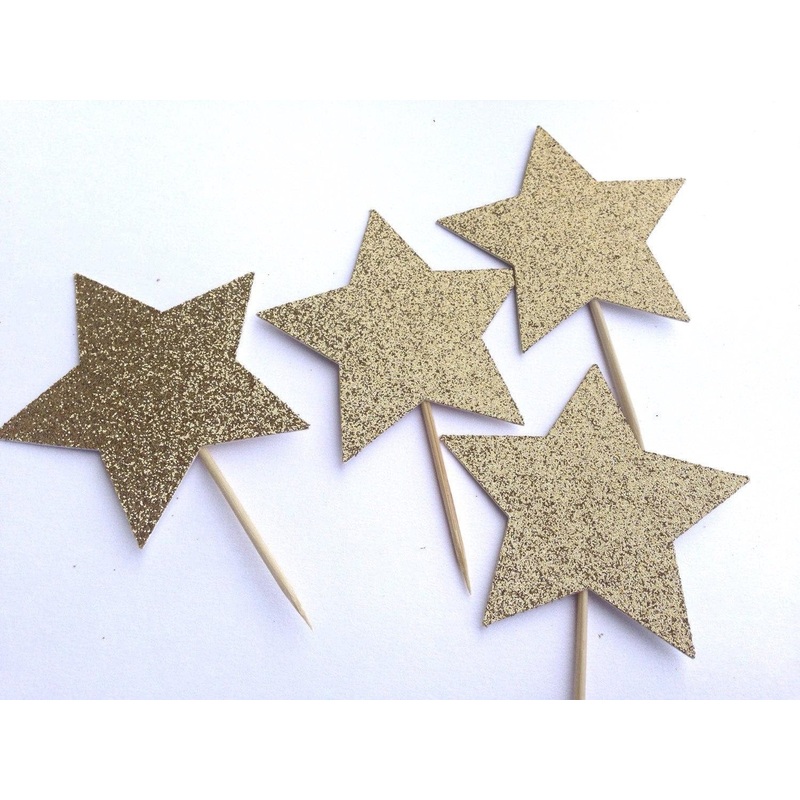 Star Cupcake Toppers