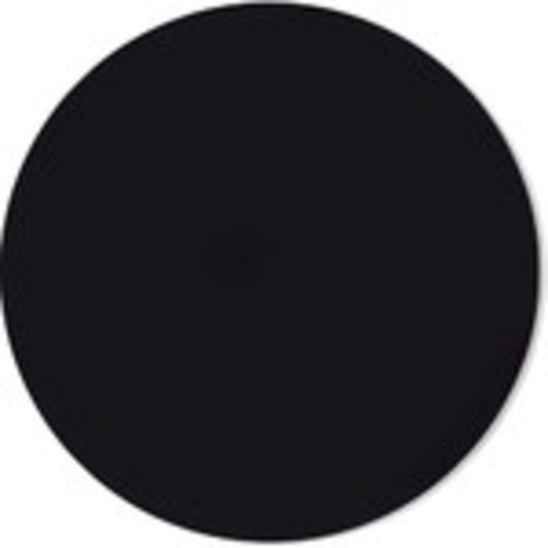 4mm MDF CAKE BOARD - Round Black 8"