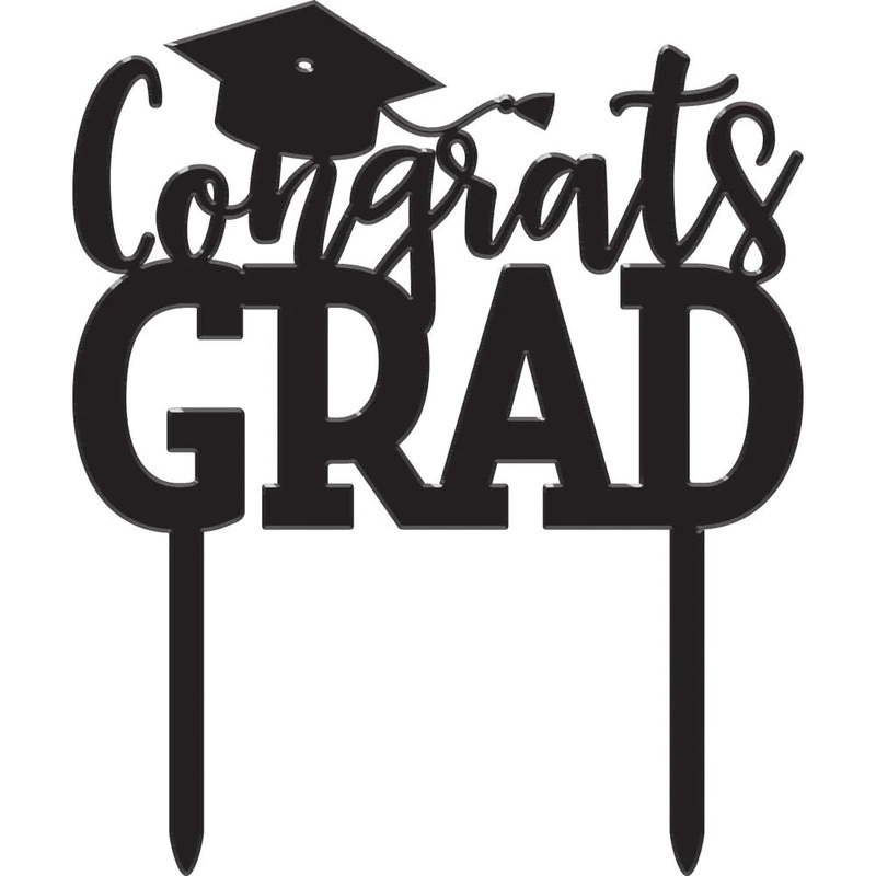 Cake Topper - GRAD