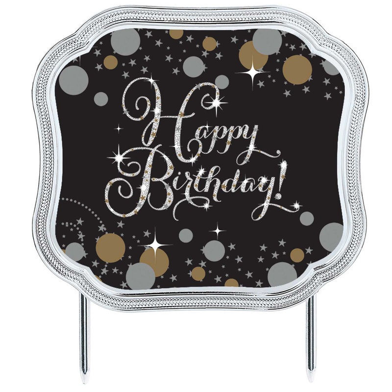 Happy birthday Cake Topper - ANY AGE