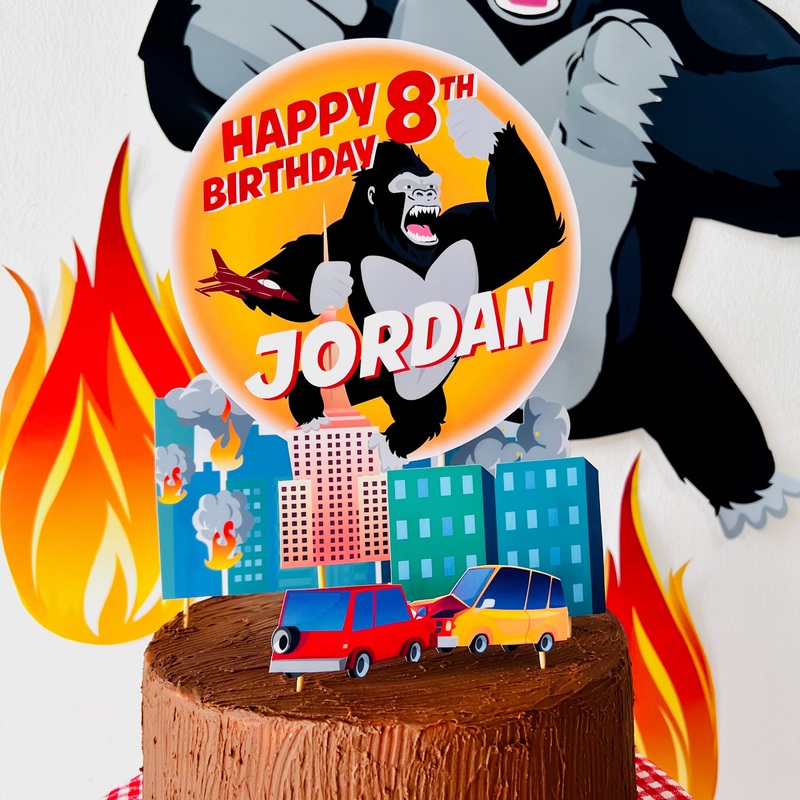 King Kong Cake Topper