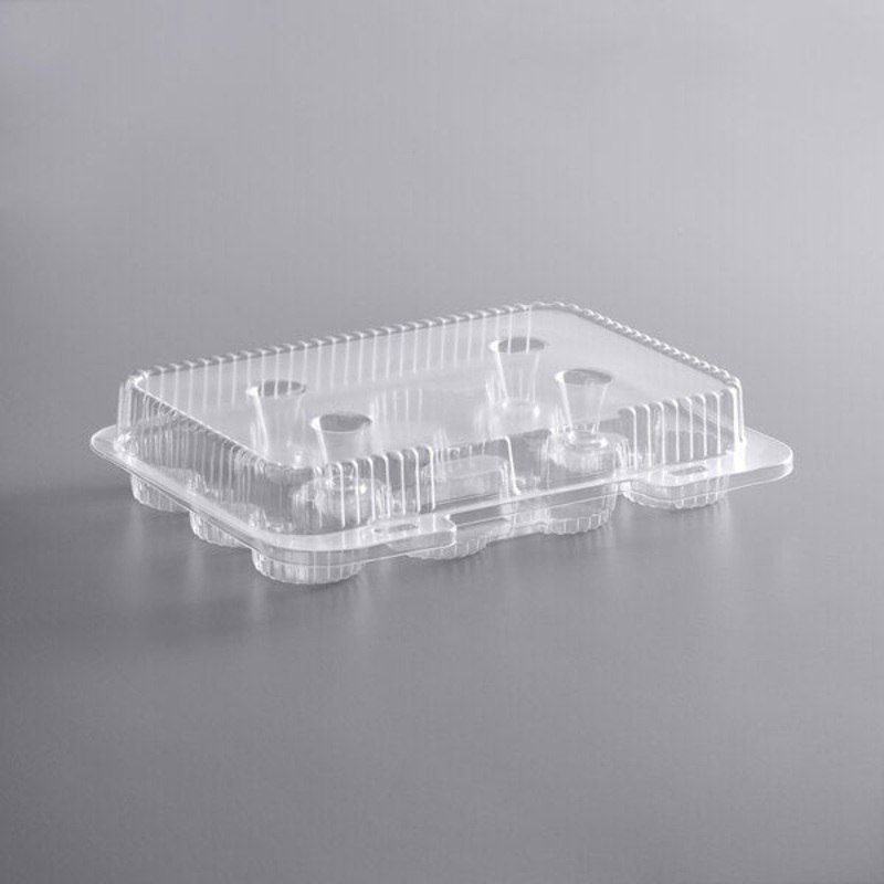 Plastic Cupcake Clamshell  12 Cup